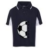 Podium Kids Contrast Polo Thumbnail