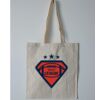 Budget Calico Tote Bag Thumbnail